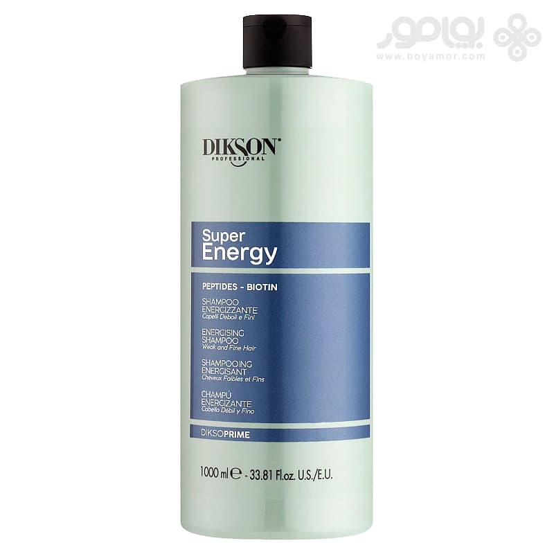 شامپو ضد ریزش دیکسون پرایم مدل SUPER ENERGY حجم 1000 میل