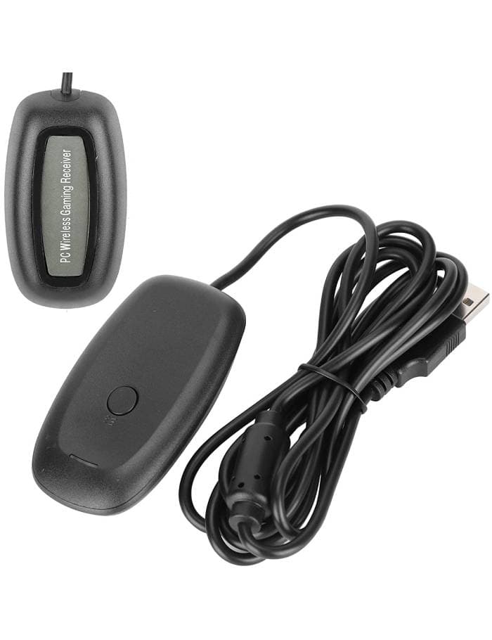 دسته بازی بی‌سیم Xbox 360 با دانگل USB – مناسب ویندوز و ایکس‌باکس — تصویر ۴