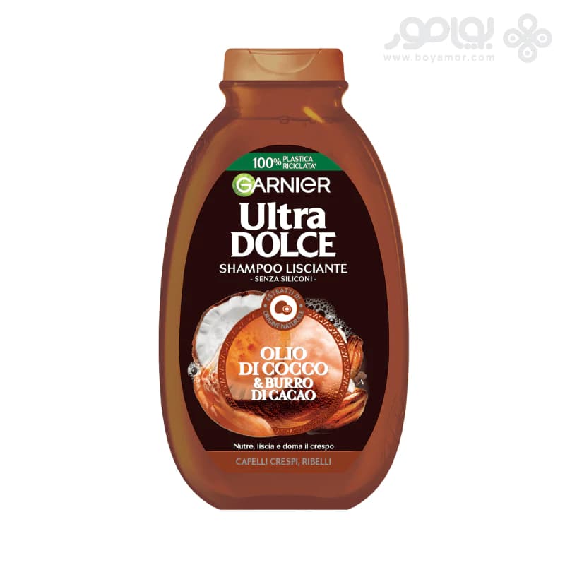 شامپو صاف کننده گارنیر مدل OLIO DI COCCO & BURRO DI CACAO
