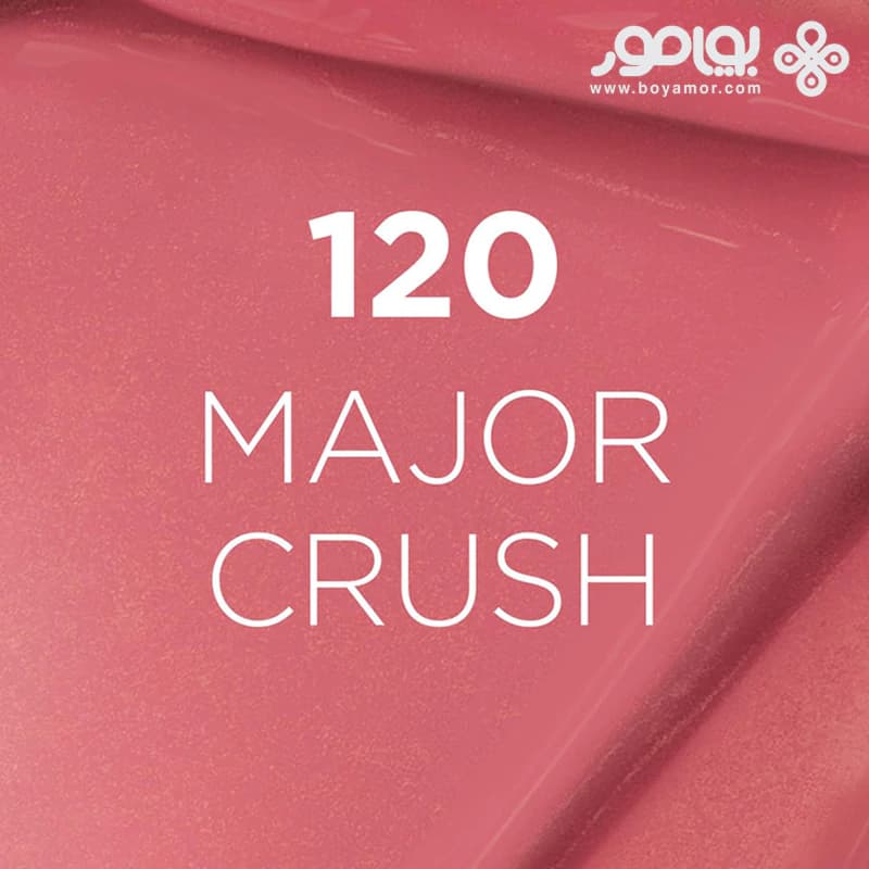 رژ لب مایع مات لورال سری INFALLIBLE شماره 120 رنگ MAJOR CRUSH — تصویر ۳
