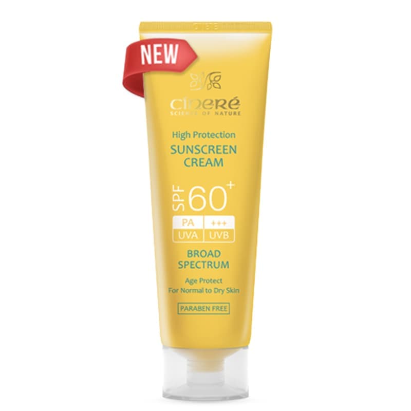 کرم ضد آفتاب SPF 50 بدون رنگ مناسب پوست های چرب و جوش دار سینره (حجم: 50 میلی‌لیتر)