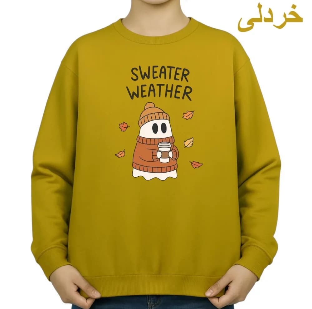 سویشرت زنانه مدل روح کد v9 — تصویر ۷