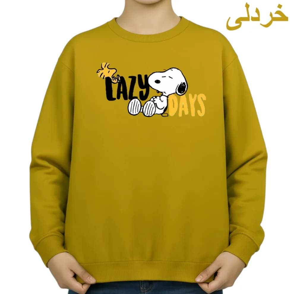 سویشرت زنانه مدل اسنوپی کد v27 — تصویر ۸