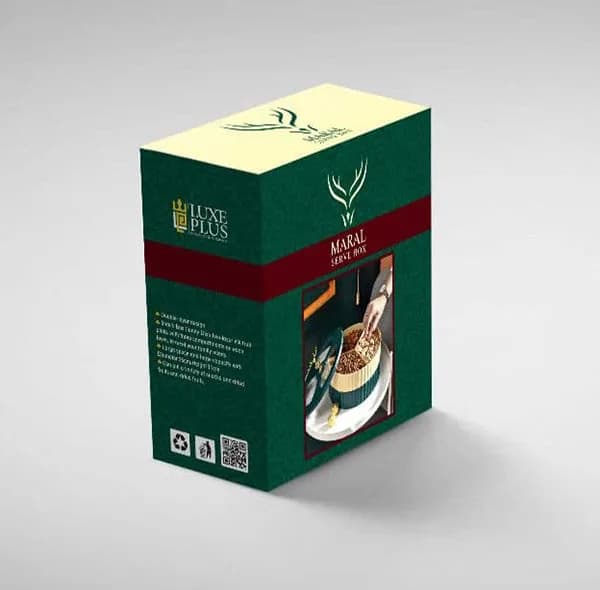 شیرینی خوری لوکس پلاس طرح مارال مدل دو طبقه — تصویر ۴