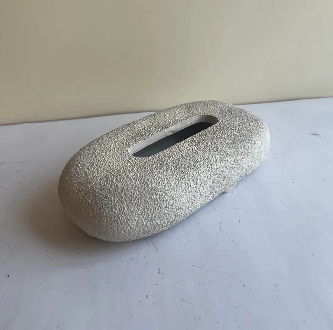 جای دستمال کاغذی مدل تخت طرح تکسچر کد ۰۱ — تصویر ۵