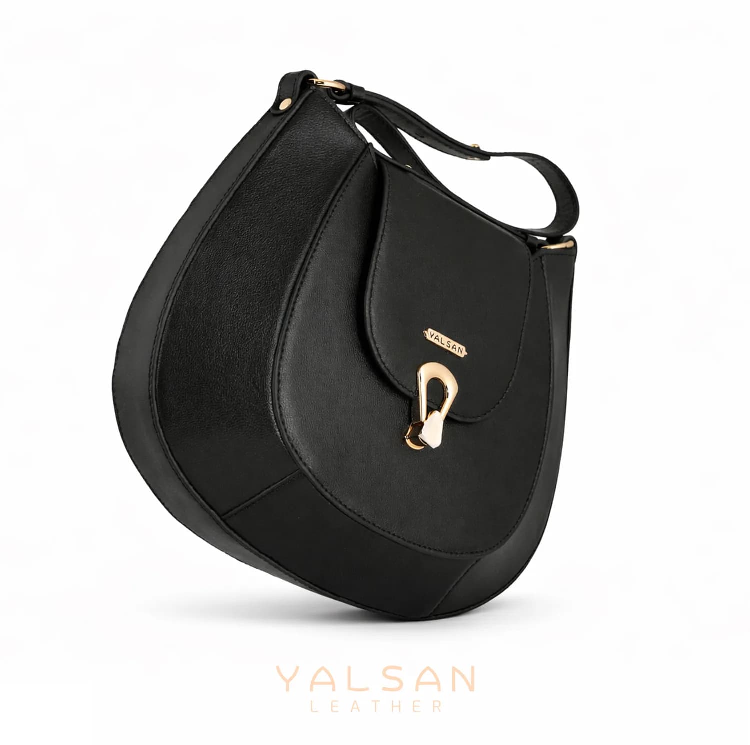 کیف دستی زنانه چرم یلسان مدل آوید کد 218-GN — تصویر ۴