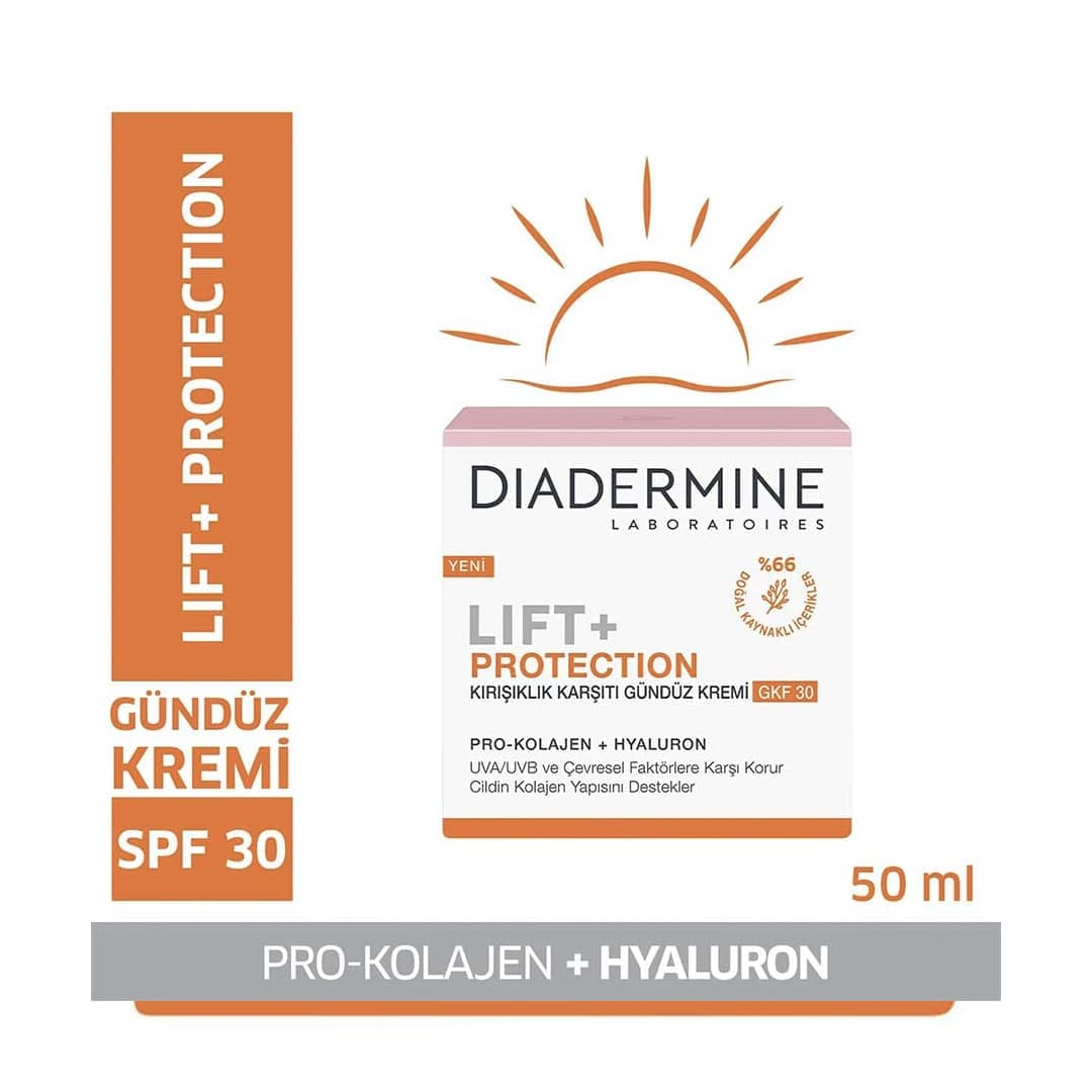 کرم روز ضد چروک دیادرمین حاوی ضد آفتاب SPF30 حجم 50 میلی لیتر — تصویر ۳
