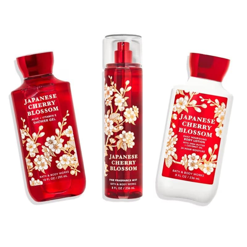 شامپو بدن Japanese Cherry Blossom بث اند بادی ورکس — تصویر ۳