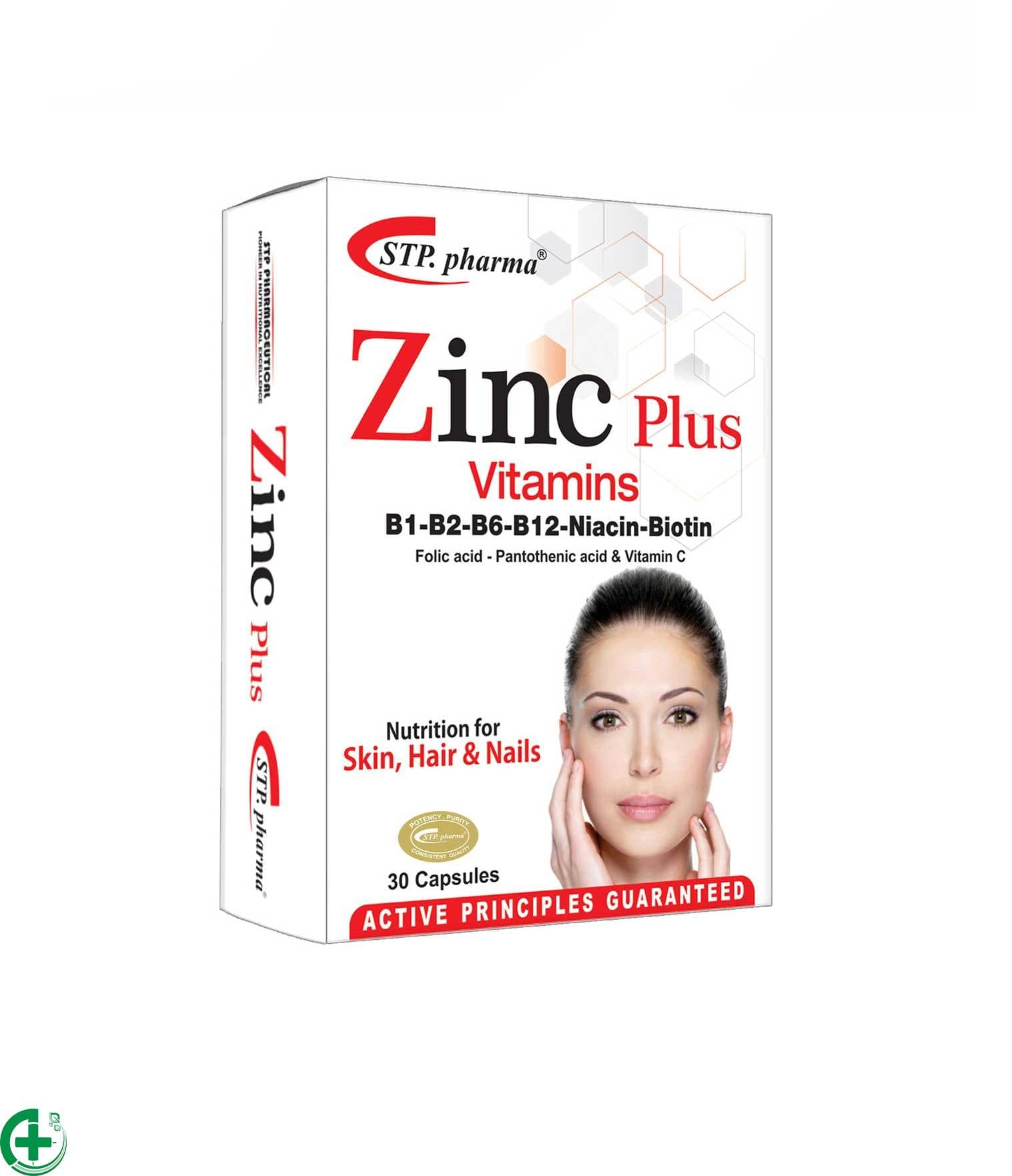 کپسول زینک پلاس | Zinc Plus Vitamins — تصویر ۲