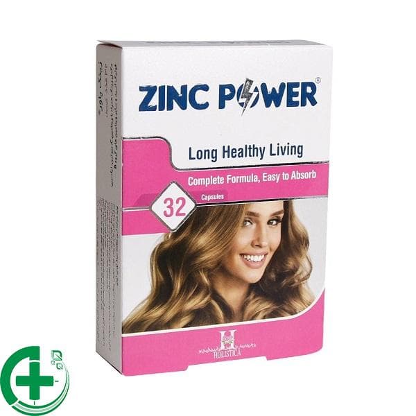 کپسول زینک پاور هولیستیکا 32 عددی/ Holistica Zinc Power 32 Caps