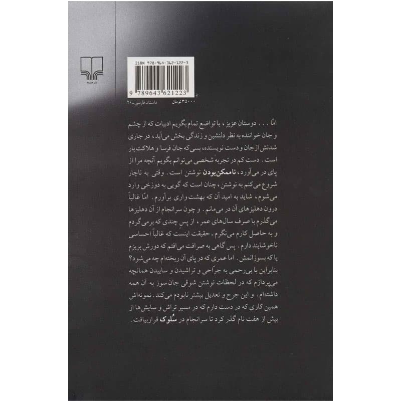 کتاب سلوک اثر محمود دولت‌آبادی نشر چشمه — تصویر ۲