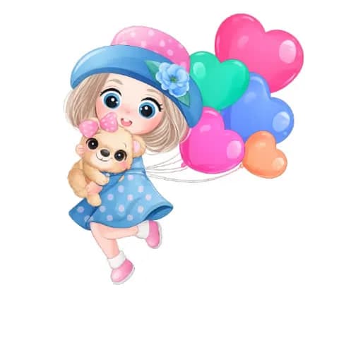 برچسب حرارتی طرح دخترانه و زنانه