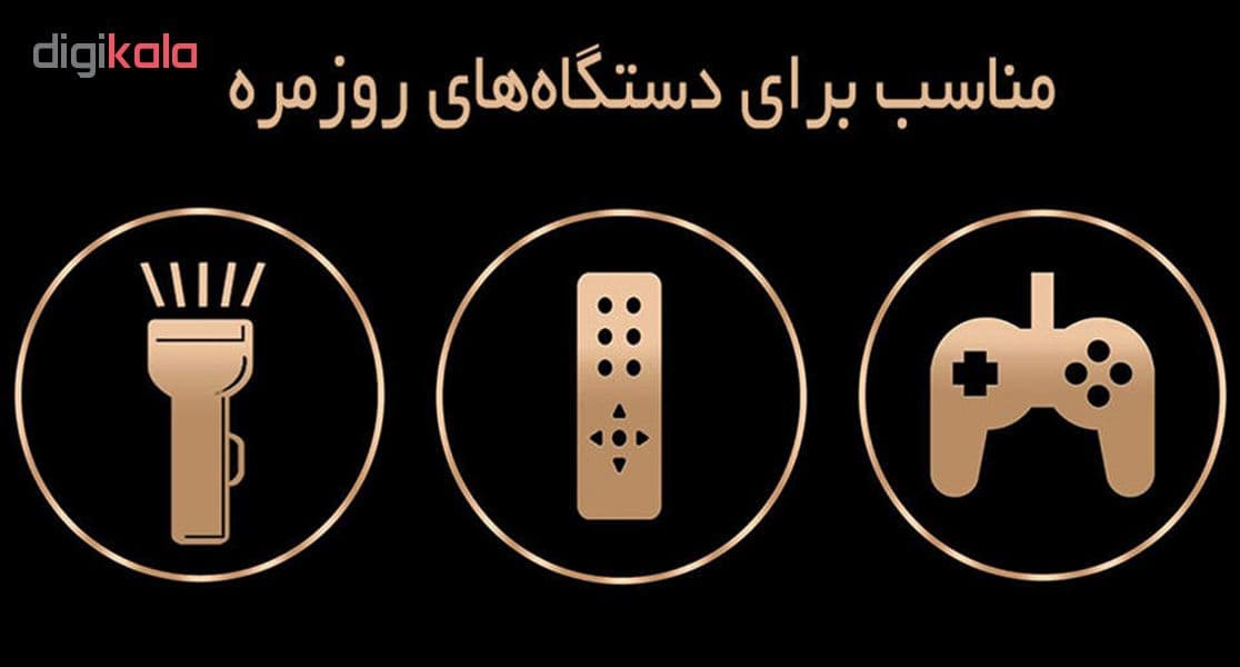 باتری قلمی دوراسل مدل Plus Power Duralock بسته 10 عددی — تصویر ۴
