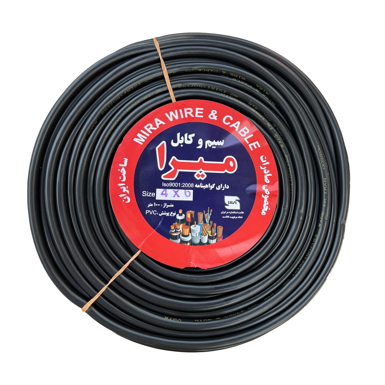 کابل برق افشان 4 در 6 میرا کد new