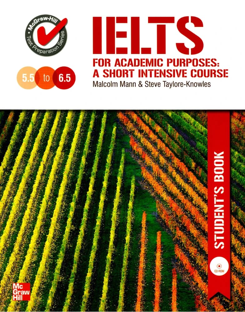 کتاب آیلتس برای اهداف آکادمیک (IELTS for Academic Purposes) اثر مالکولم من و استیو تیلور-نولز نسخه PDF انگلیسی