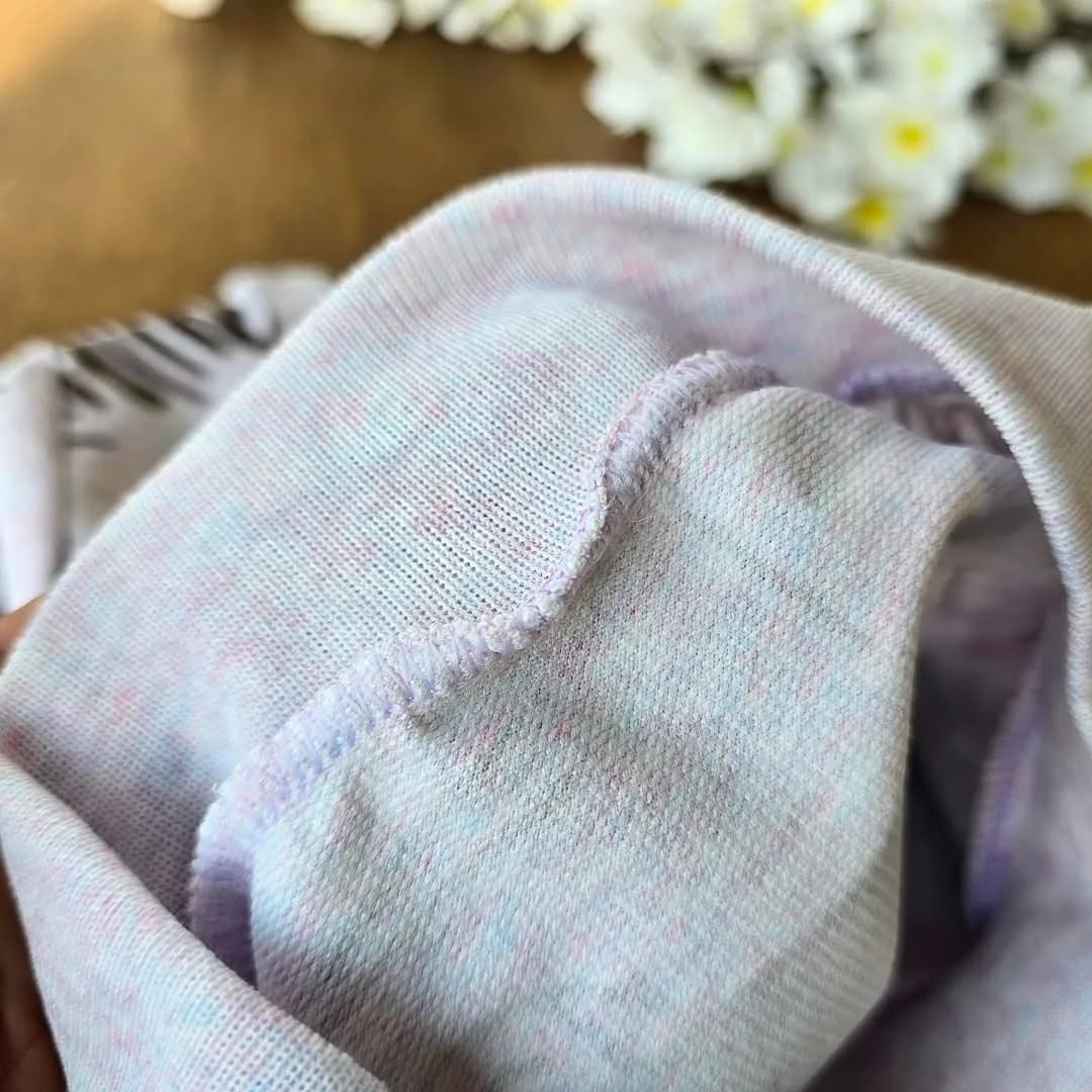 بلوز شلوار خرس پاپیونی ملانژ کد 4250 — تصویر ۳