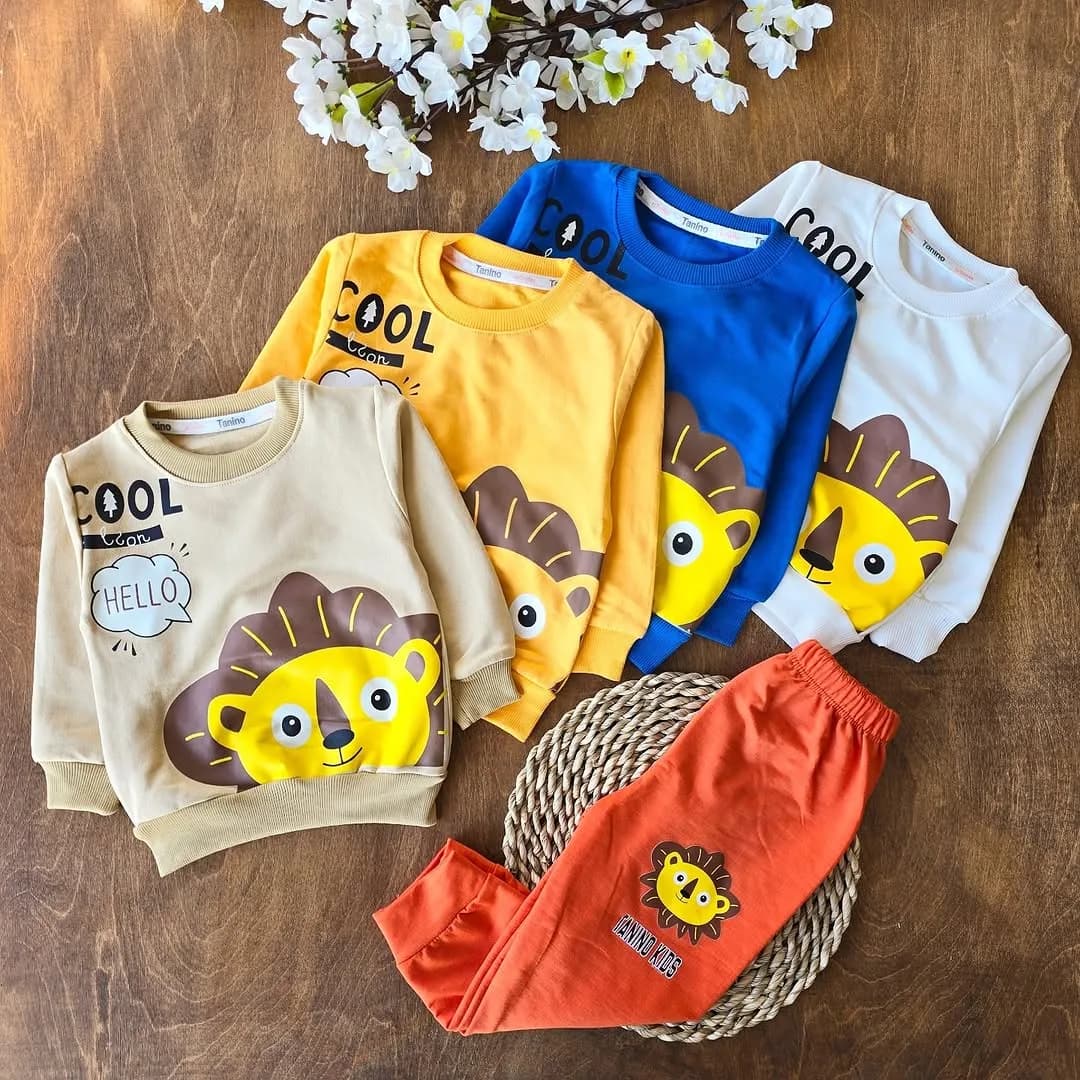 بلوز شلوار شیر cool سایز 35 تا 45 کد 4220