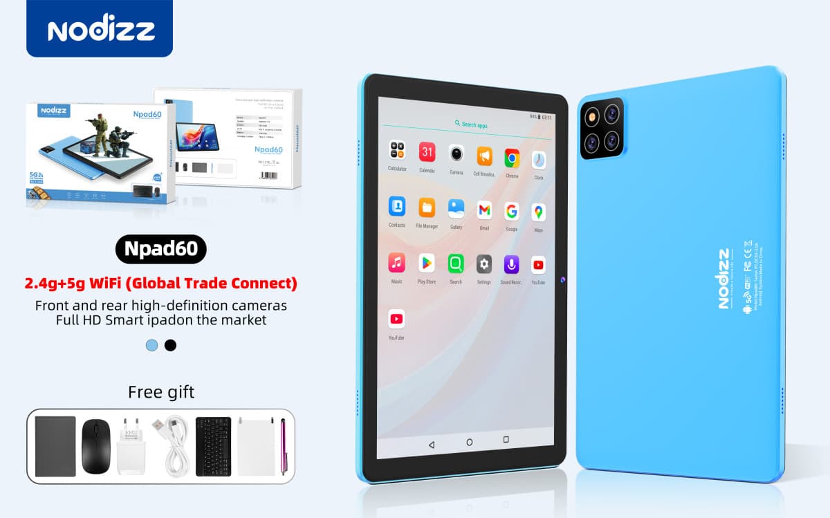 تبلت ۱۰.۱ اینچی Nodizz مدل NPAD 60 | فوریو موبایل