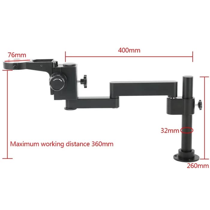 پایه تلسکوپی لوپ LUOWEI LW-017+HOLDER — تصویر ۸
