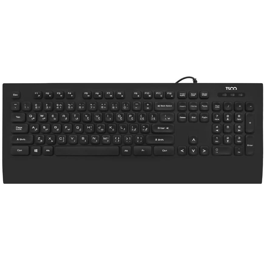 کیبورد سیمدار Tsco TK8027