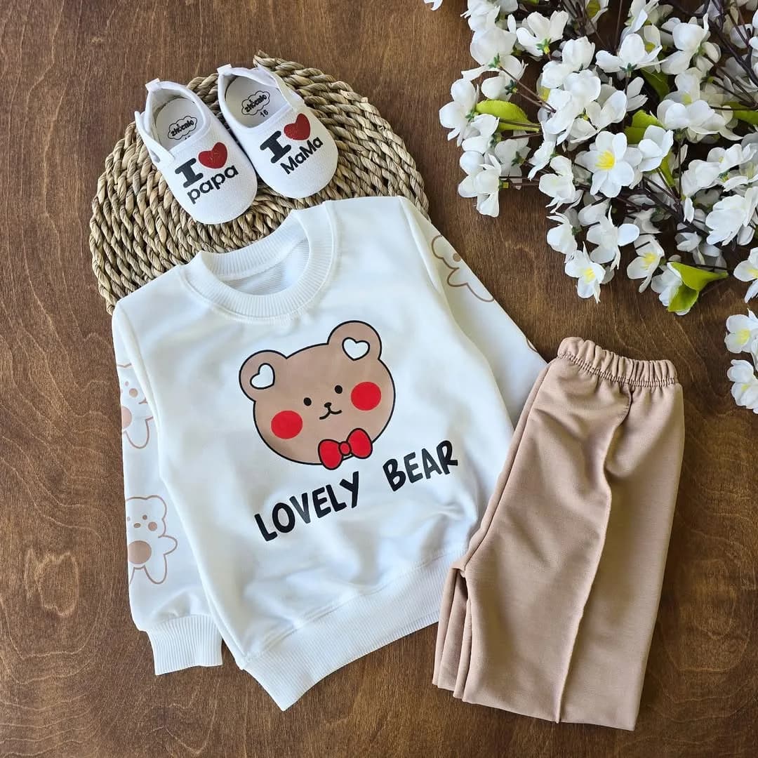 بلوز شلوار خرس lovely سایز 35 تا 45 کد 2418 — تصویر ۴