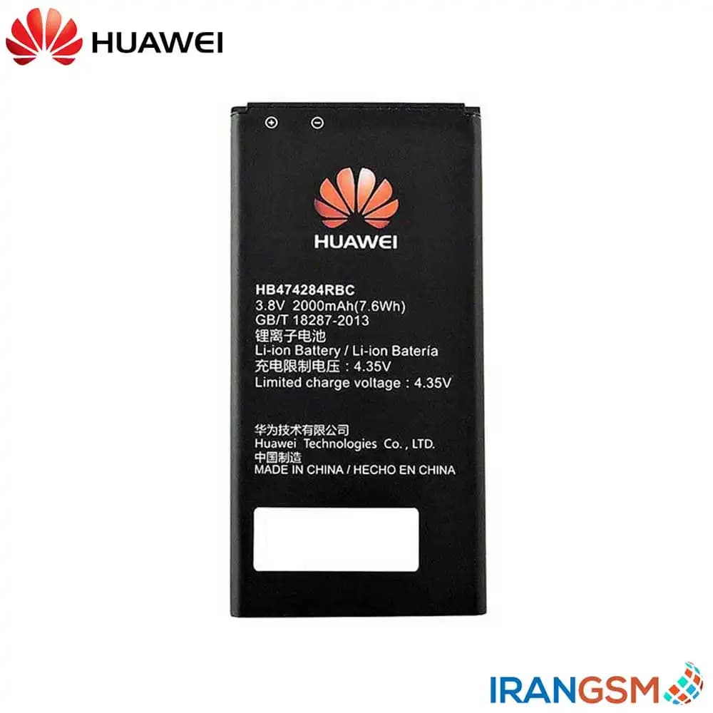 باتری موبایل هواوی Huawei Ascend Y550 / G615 مدل HB474284RBC