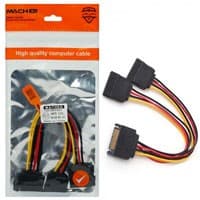 کابل 1به2 برق SATA Macher MR-118