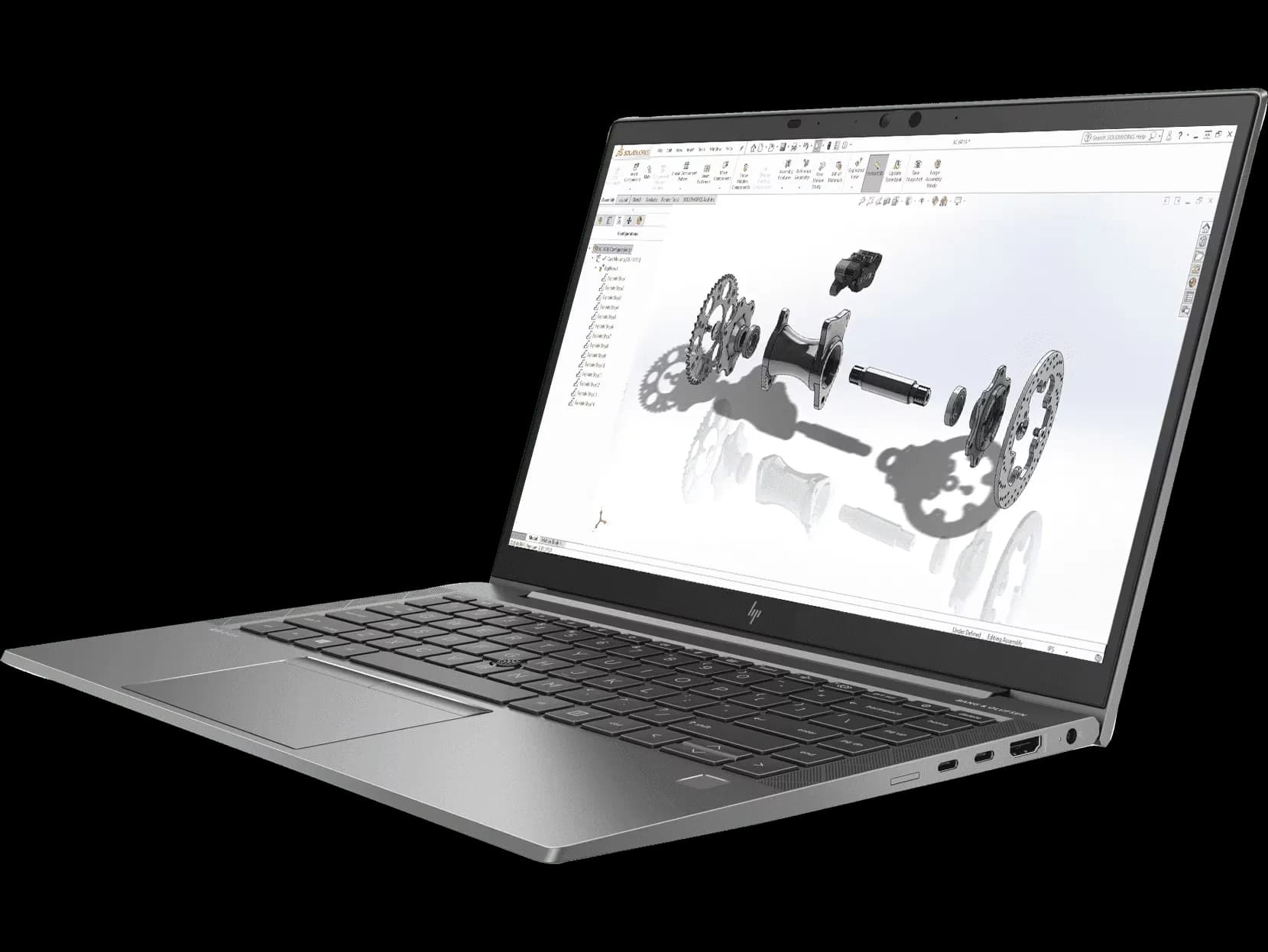 لپتاپ استوک HP ZBOOK FireFly 14 G8 | i5 - 1145G7 | RAM 16GB | SSD 512GB گارانتیدار - منتال کمپانی — تصویر ۵
