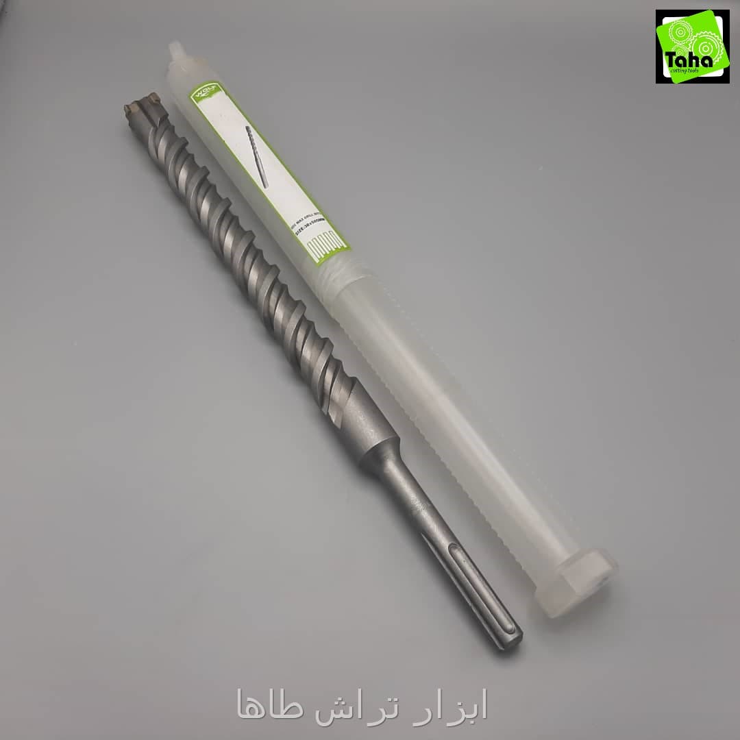 مته پنج شیار38-50.5 سانت 4الماس ولف