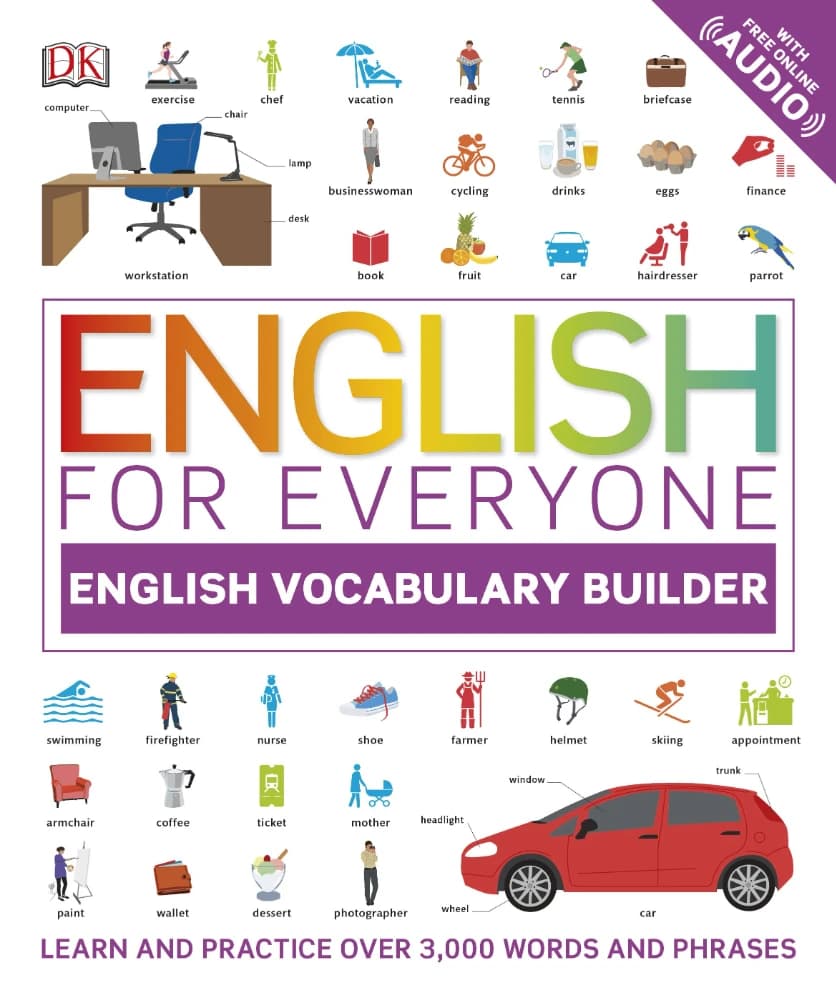 کتاب English for Everyone: English Vocabulary Builder (انگلیسی برای همه: تقویت واژگان انگلیسی) نسخه انگلیسی PDF | توماس بوث