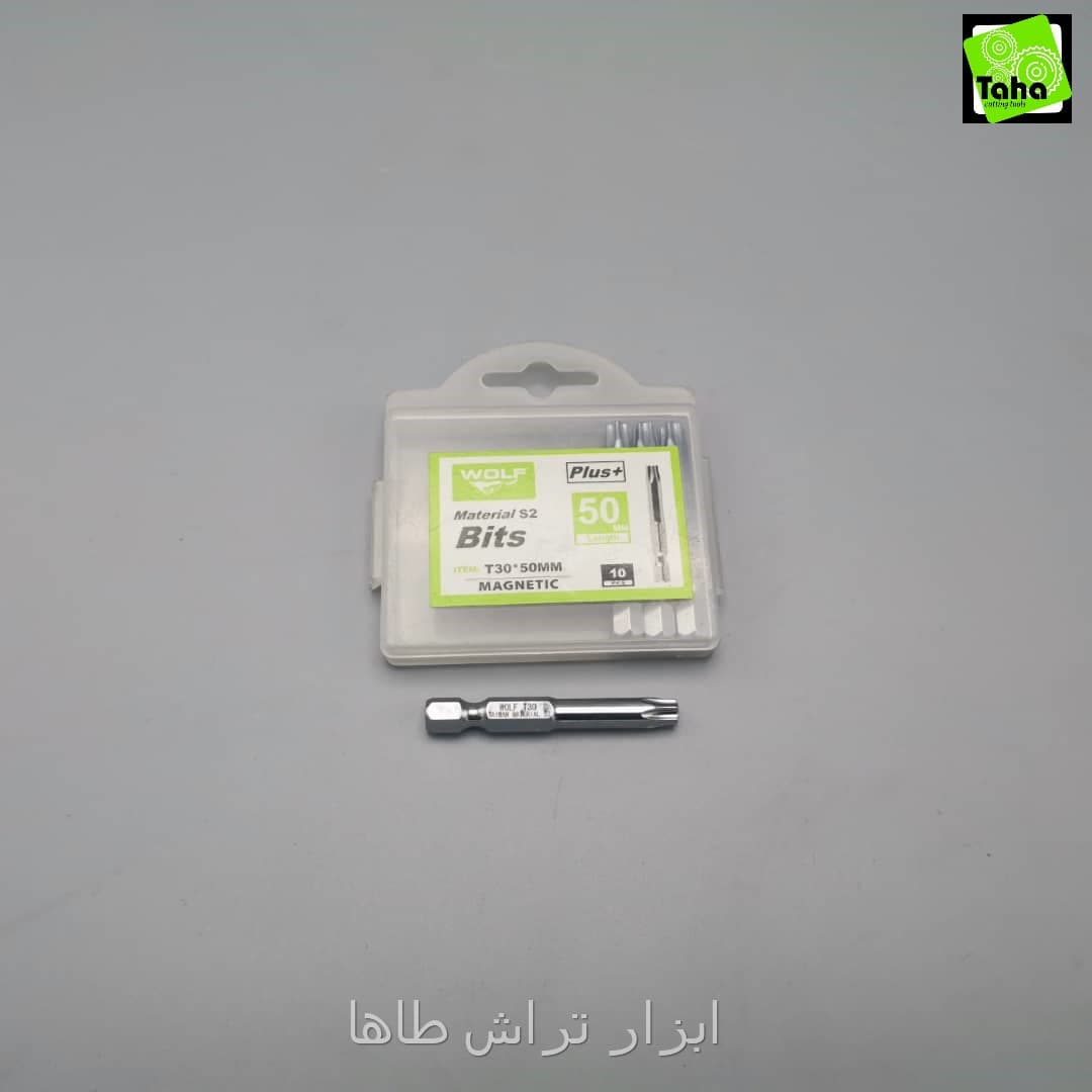 نوک پیچ گوشتی5 سانت T30 ولف تایوان