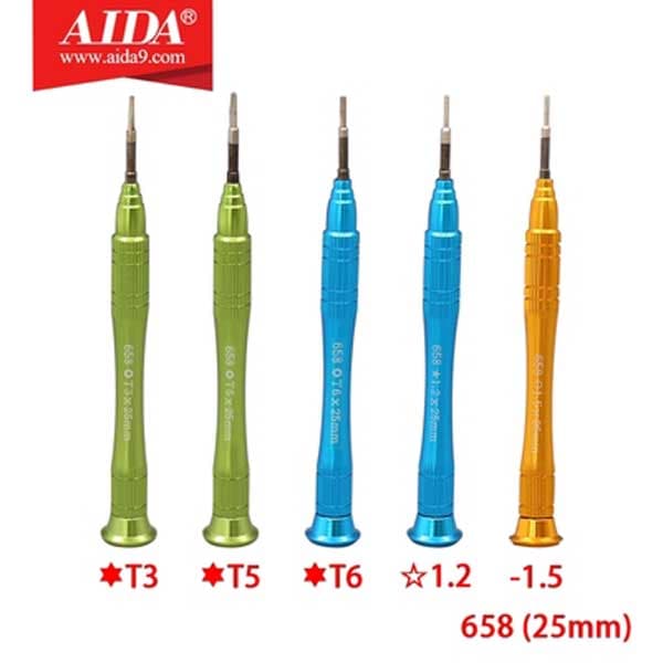 پیچ گوشتی ستاره ای AIDA مدل 658 سایز T6
