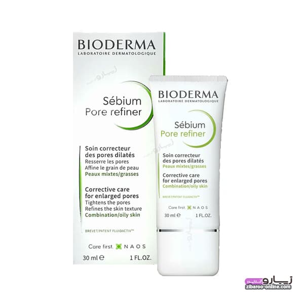 کرم بایودرما سبیوم پور ریفاینر BIODERMA SEBIUM PORE REFINER ضدجوش-کوچک کننده منافذ حجم30ml اصل
