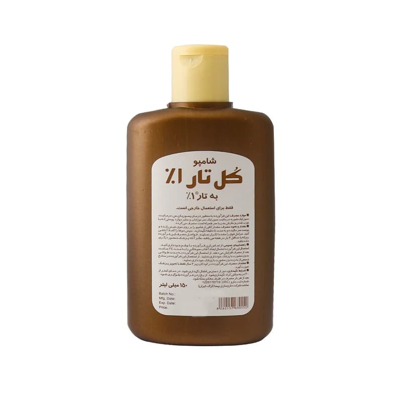 شامپو کل تار ۱% بهسا