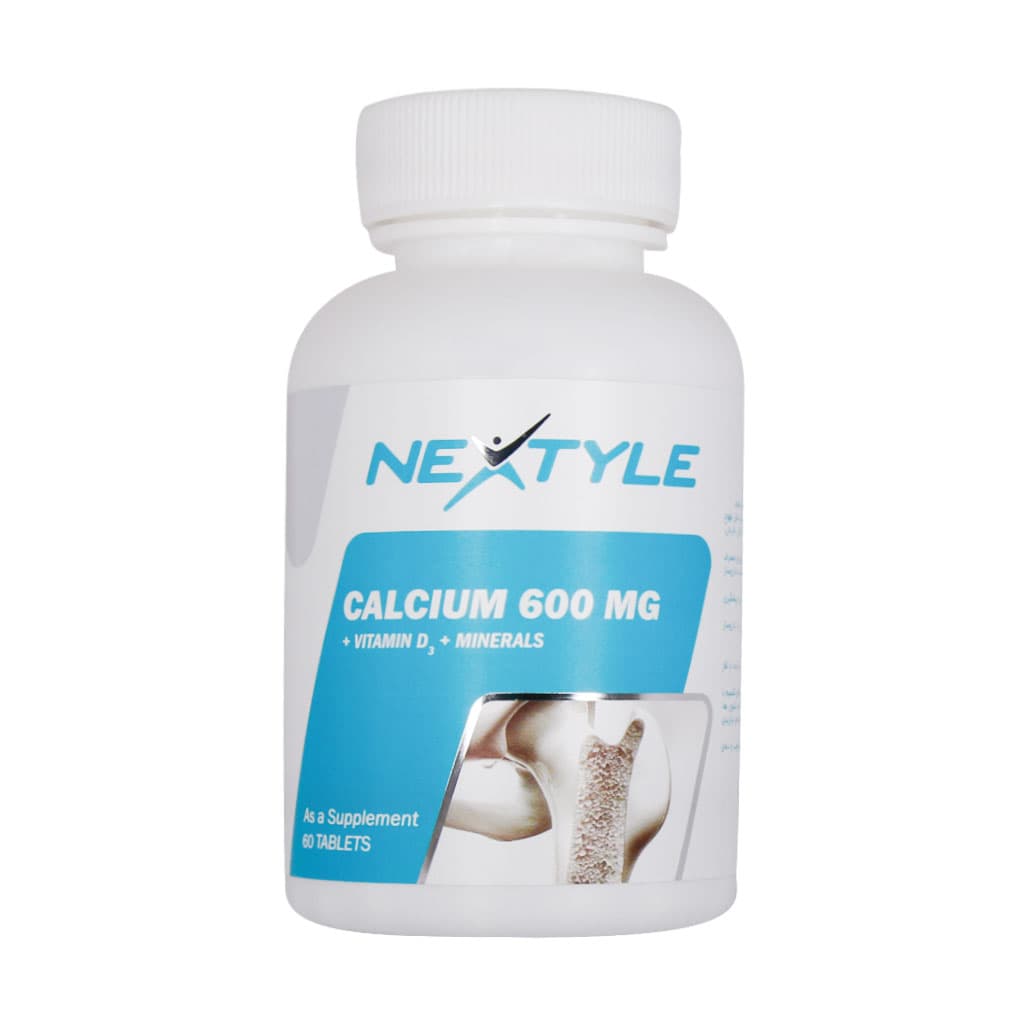 قرص کلسیم ۶۰۰ میلی گرم نکستایل