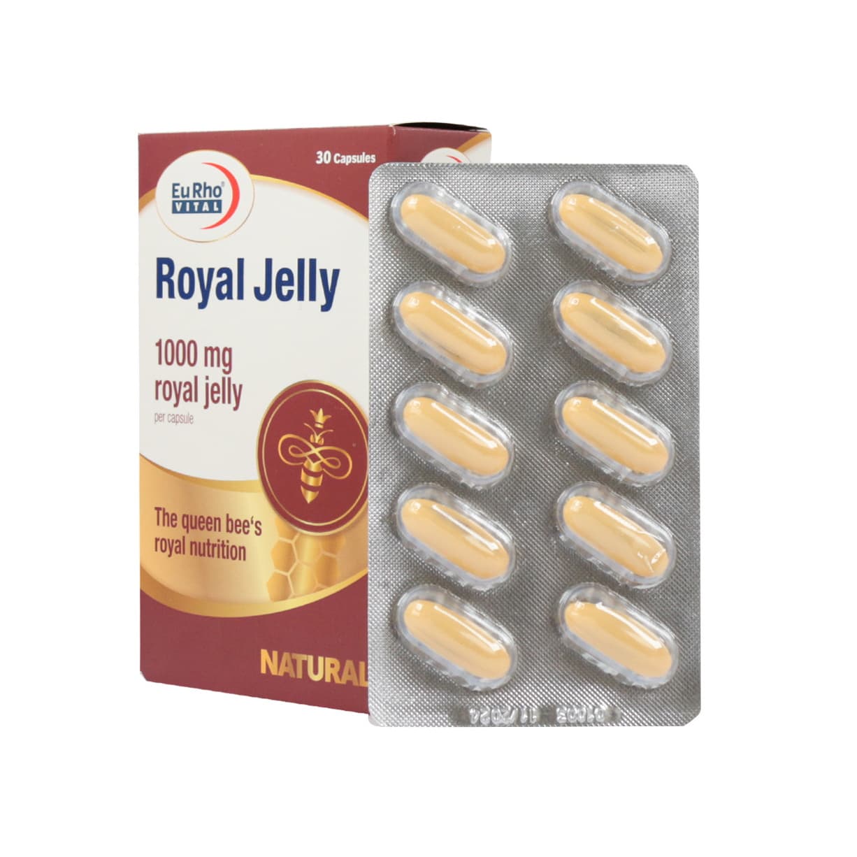 کپسول رویال ژلی ۱۰۰۰ میلی گرم یوروویتال