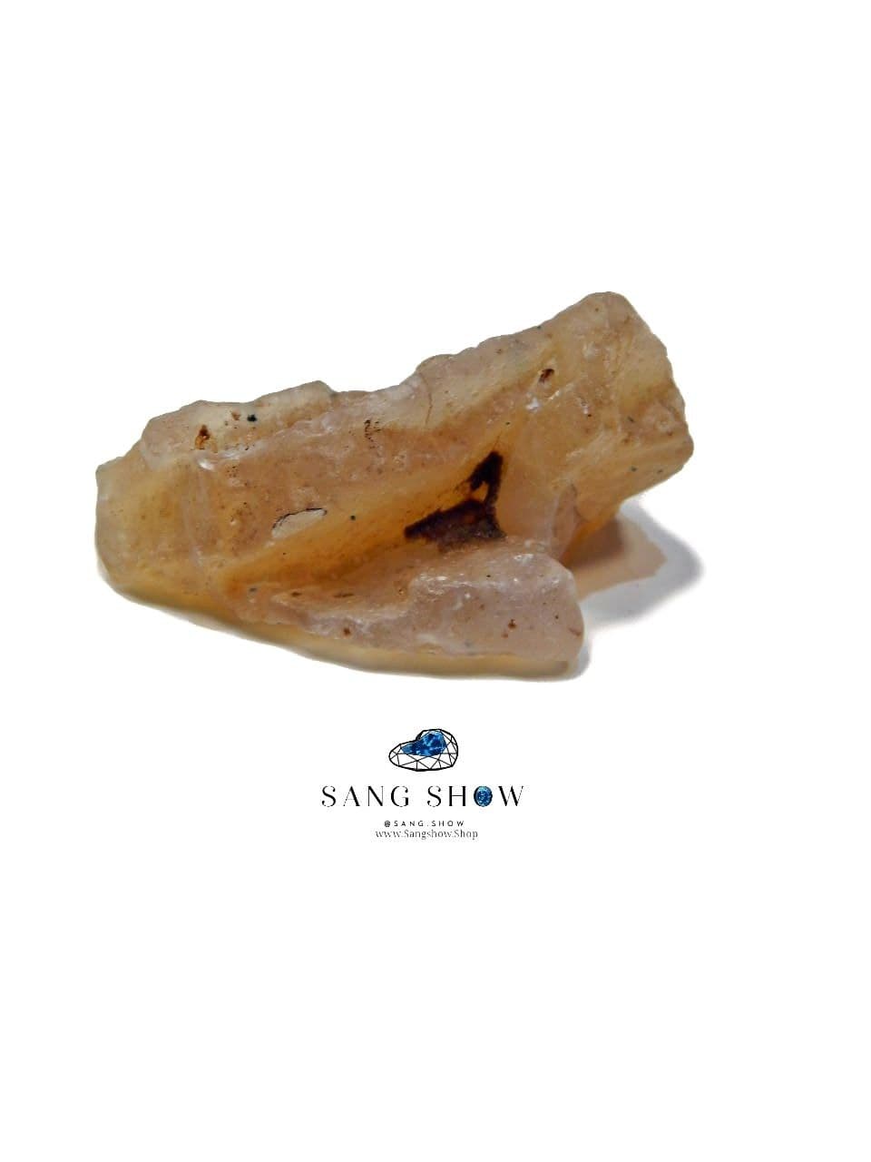 سنگ راف کارنلین زیبا نمونه استثنایی و اصل و معدنی S1360