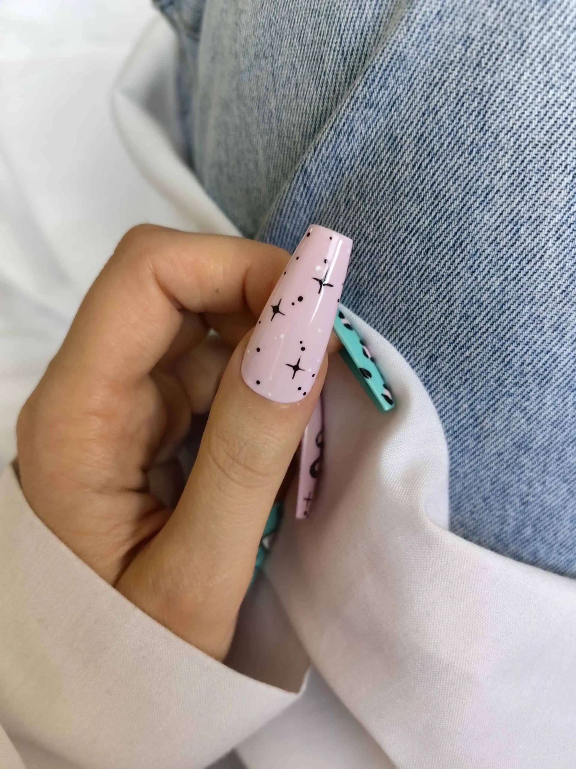 ناخن مصنوعی مدل چشم و مار و پلنگی راسا – RSN0144 — تصویر ۴