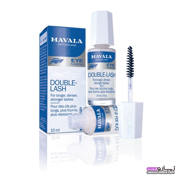 محلول تقویت مژه ماوالا MAVALA DOUBLE LASH مژه و ابرو حجم10ml اصل سوئیس