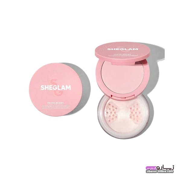 پودر فیکس آرایش دو منظوره شیگلم SHEGLAM INSTA-READY اصل — تصویر ۲