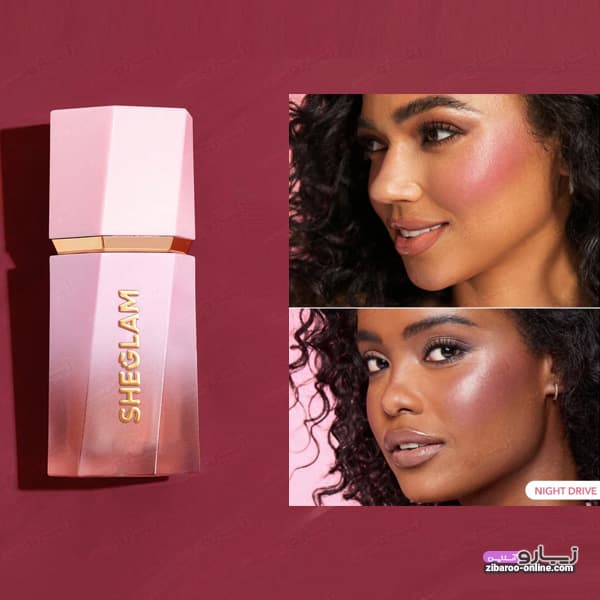 رژگونه مایع شیگلم SHEGLAM COLOR BLOOM- NIGHT DRIVE حجم5.2ml اصل — تصویر ۲