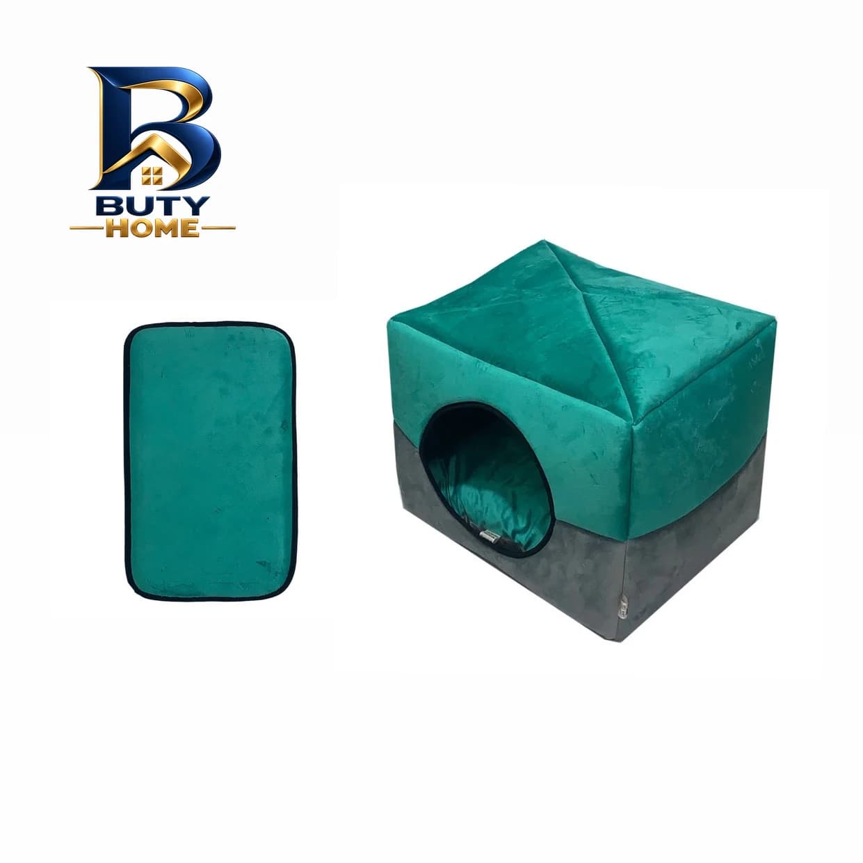 جای خواب سگ و گربه مدل D-۲۹۵s به همراه تشک باکس اصل