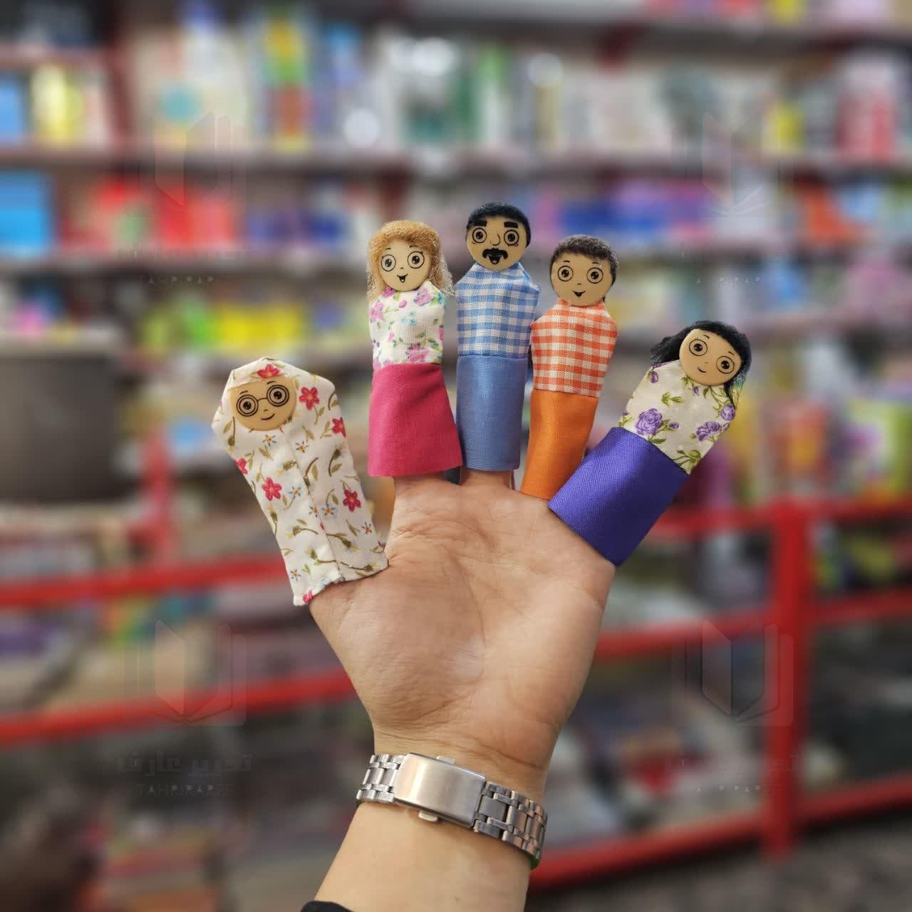 پک عروسک انگشتی خانواده — تصویر ۲