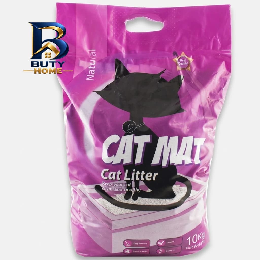 خاک بستر گربه کت مت مدل M-VATE۲۰۲ وزن ۱۰ کیلوگرم اصل
