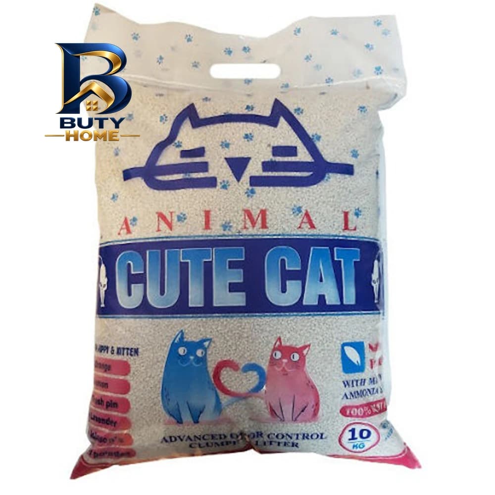 خاک بستر گربه مدل ANIMALCAT با وزن ۱۰ کیلوگرم