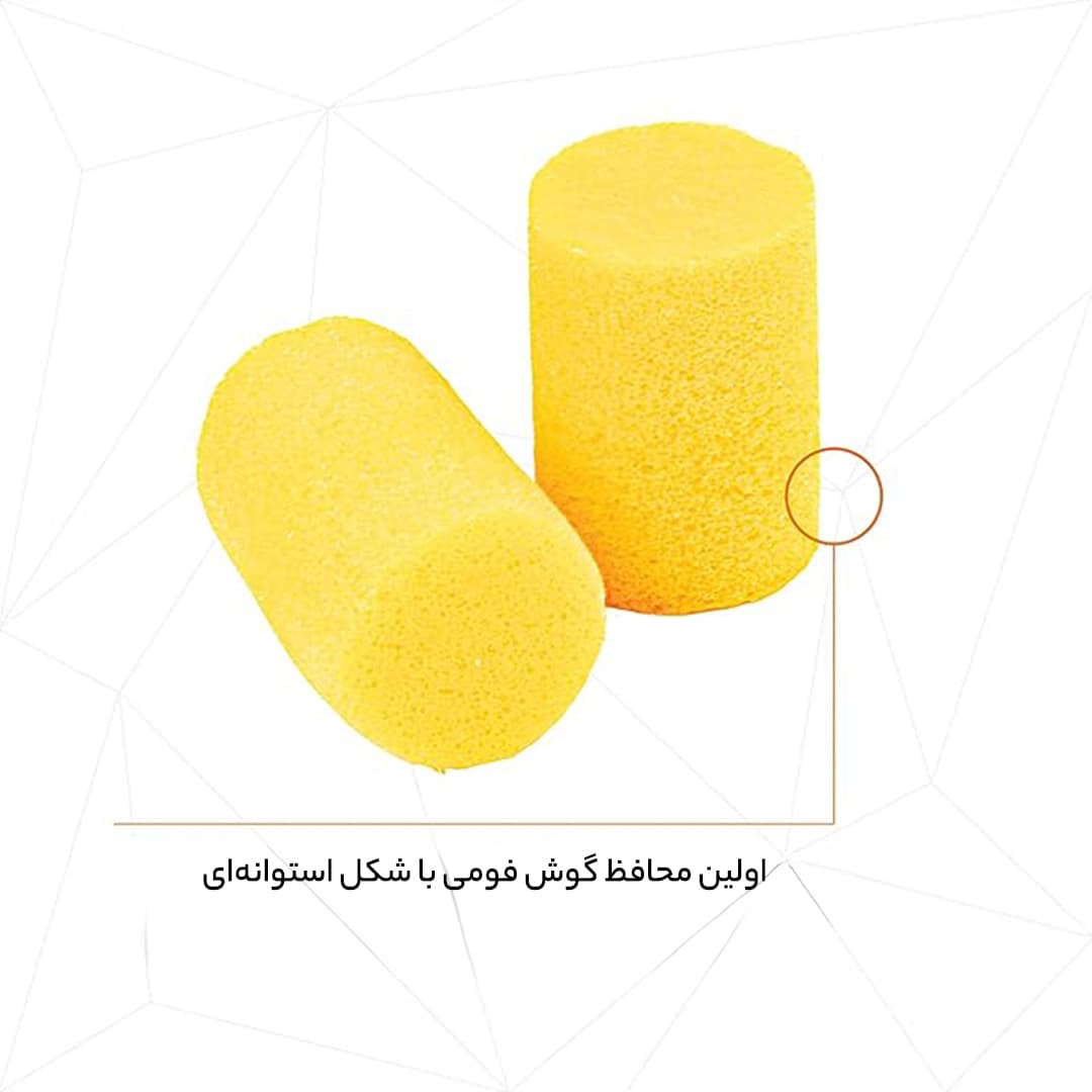 گوش گیر اسفنجی تری ام مدل Classic بسته 10 جفتی — تصویر ۳