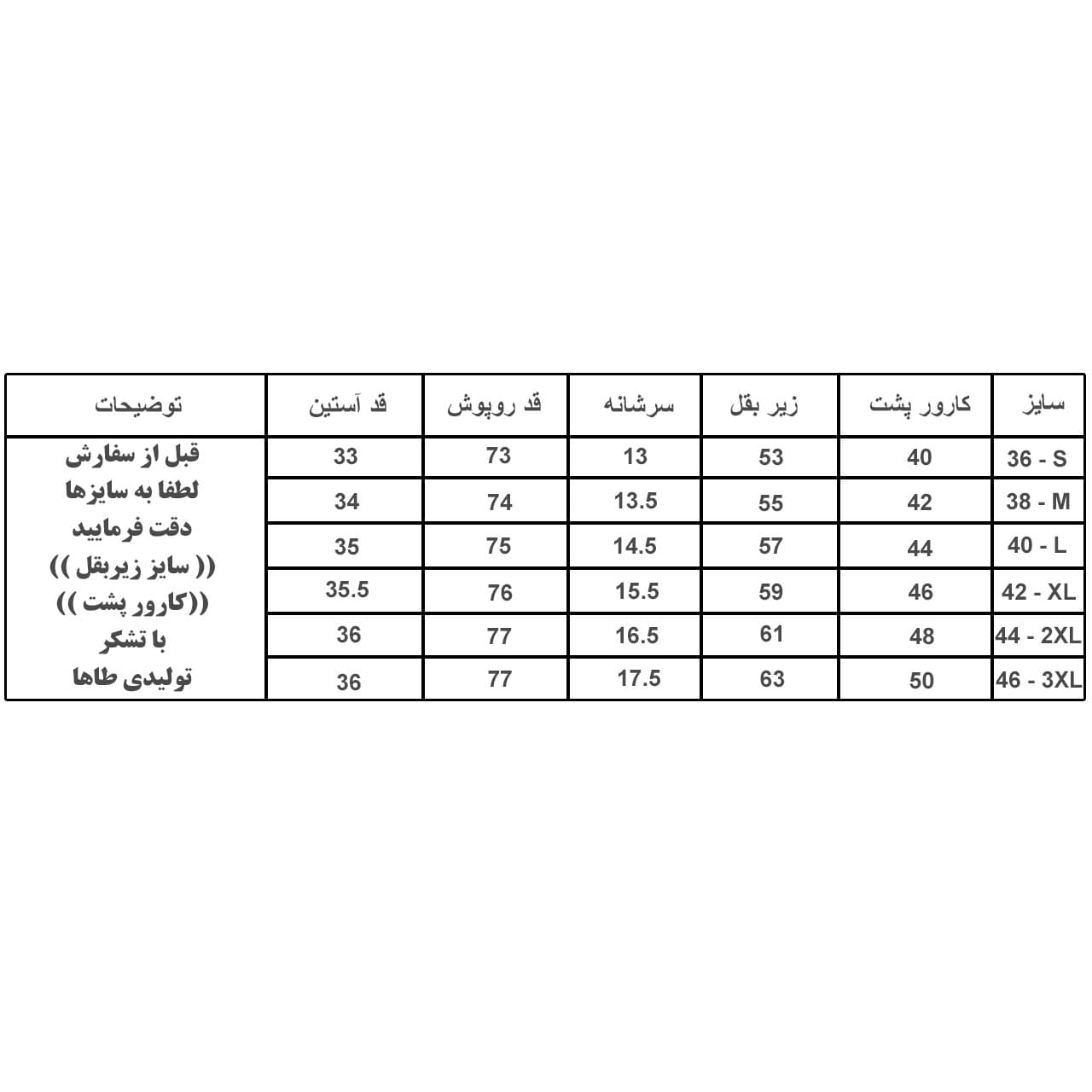 روپوش آشپزی مدل Taha E01 — تصویر ۲