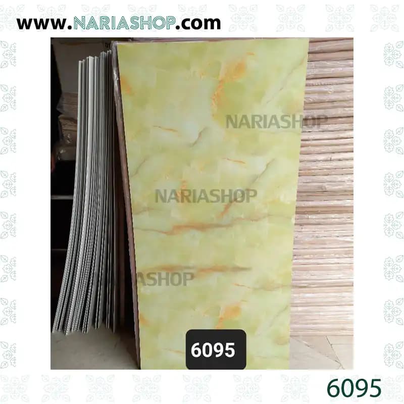 ماربل شیت رنگ سبز طلایی کد 6095