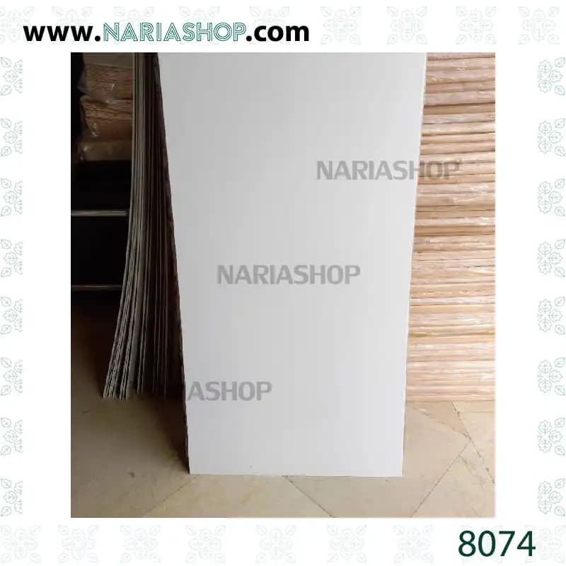 ماربل شیت رنگ سفید ساده کد 8074