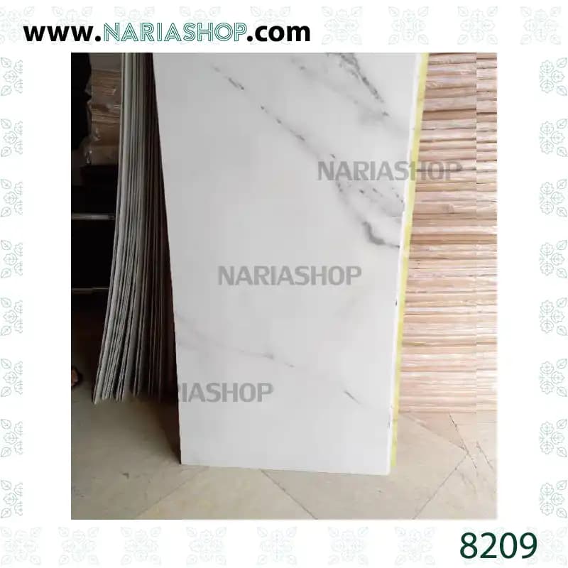 ماربل شیت رنگ سفید طوسی کد 8209
